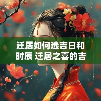 迁居如何选吉日和时辰 迁居之喜的吉日和时辰
