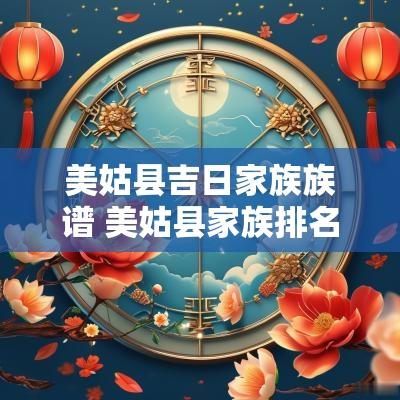 美姑县吉日家族族谱 美姑县家族排名