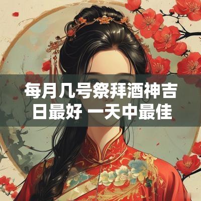 每月几号祭拜酒神吉日最好 一天中最佳祭拜时间