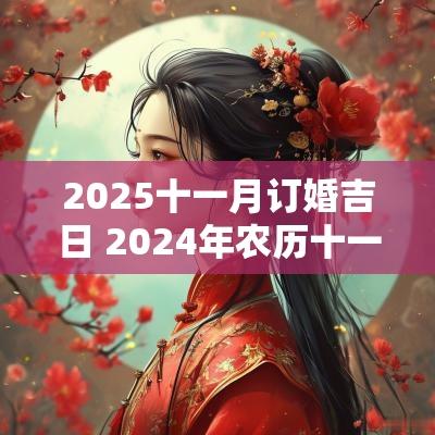 2025十一月订婚吉日 2025年农历十一月订婚吉日