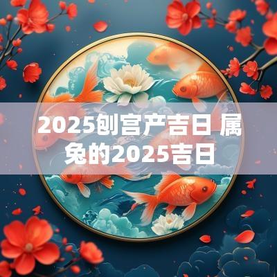 2025刨宫产吉日 属兔的2025吉日