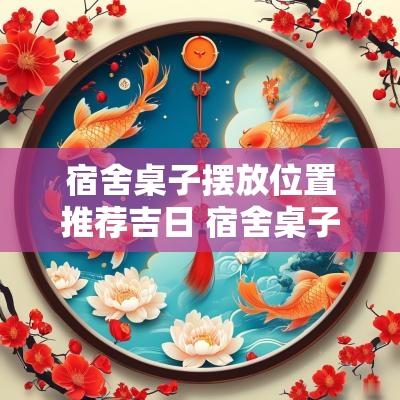 宿舍桌子摆放位置推荐吉日 宿舍桌子上的物品摆放位置玄学