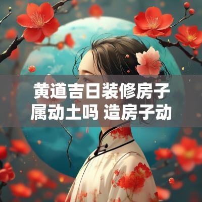 黄道吉日装修房子属动土吗 造房子动土黄道吉日近几天