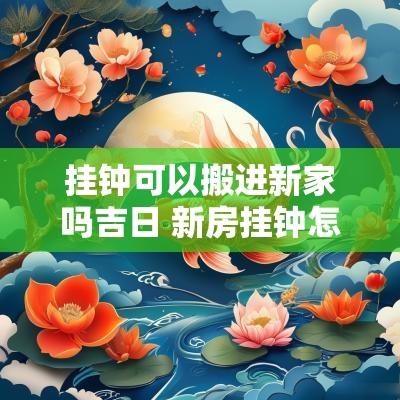 挂钟可以搬进新家吗吉日 新房挂钟怎么选吉日