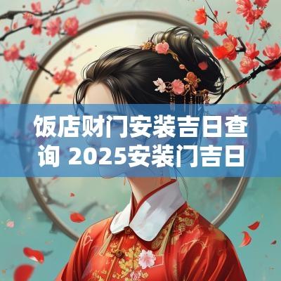 饭店财门安装吉日查询 2025安装门吉日查询
