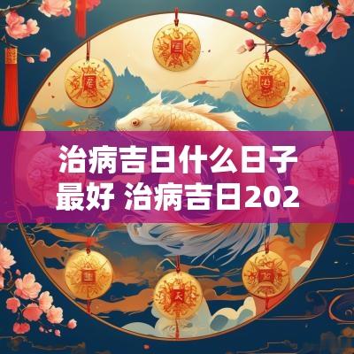 治病吉日什么日子最好 治病吉日2025年4月