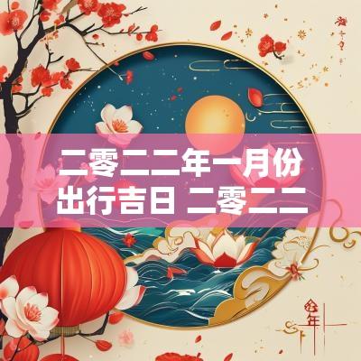 二零二二年一月份出行吉日 二零二二年十二月出行吉日