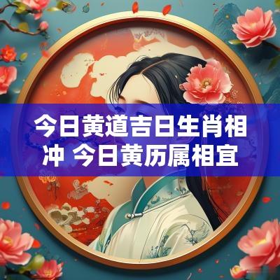 今日黄道吉日生肖相冲 今日黄历属相宜忌