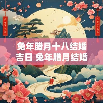 蛇年腊月十八结婚吉日 蛇年腊月结婚吉日