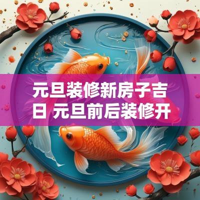 元旦装修新房子吉日 元旦前后装修开工吉日