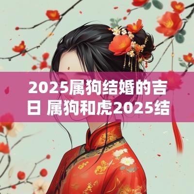 2025属狗结婚的吉日 属狗和虎2025结婚吉日