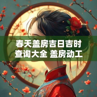 春天盖房吉日吉时查询大全 盖房动工吉日11月查询