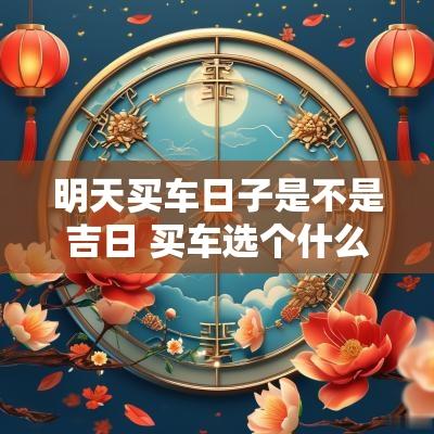 明天买车日子是不是吉日 买车选个什么吉日提车好