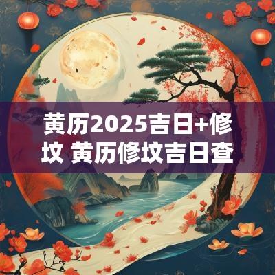 黄历2025吉日+修坟 黄历修坟吉日查询