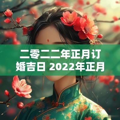 二零二二年正月订婚吉日 2025年正月订婚吉日男蛇女兔
