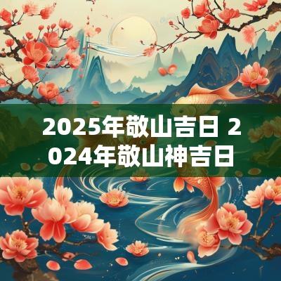 2025年敬山吉日 2025年敬山神吉日