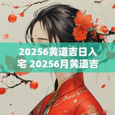 20256黄道吉日入宅 20256月黄道吉日查询
