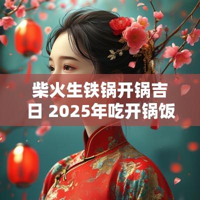 柴火生铁锅开锅吉日 2025年吃开锅饭吉日