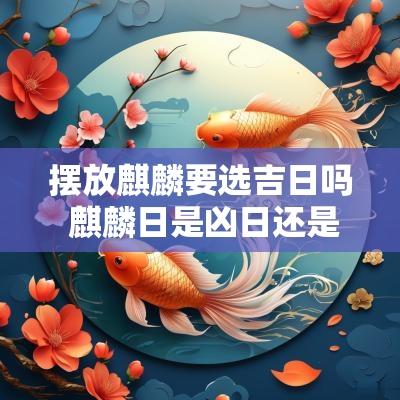 摆放麒麟要选吉日吗 麒麟日是凶日还是吉日
