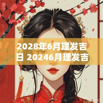 2028年6月理发吉日 20266月理发吉日