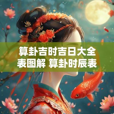 算卦吉时吉日大全表图解 算卦时辰表