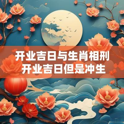 开业吉日与生肖相刑 开业吉日但是冲生肖怎么办