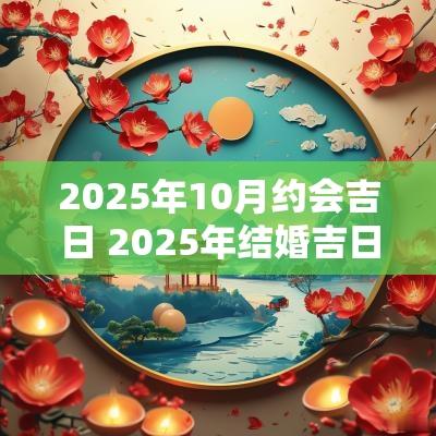 2025年10月约会吉日 2025年结婚吉日一览表