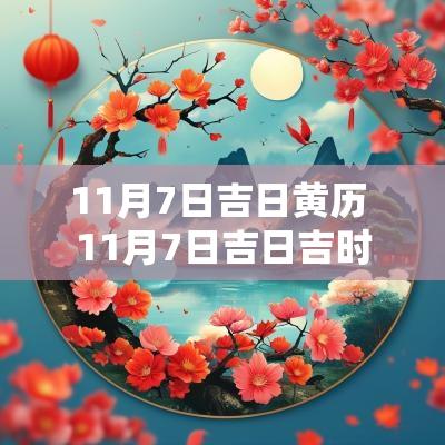 11月7日吉日黄历 11月7日吉日吉时