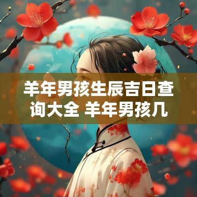 羊年男孩生辰吉日查询大全 羊年男孩几月出生最好