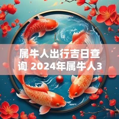属牛人出行吉日查询 2025年属牛人3月出行吉日