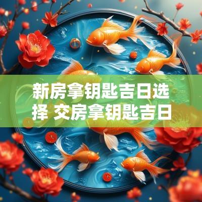 新房拿钥匙吉日选择 交房拿钥匙吉日一览表