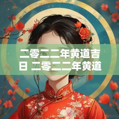 二零二二年黄道吉日 二零二二年黄道吉日查询