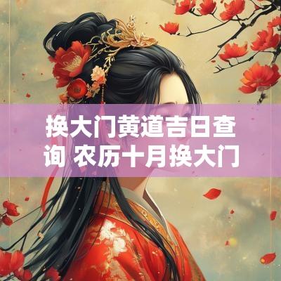 换大门黄道吉日查询 农历十月换大门黄道吉日查询
