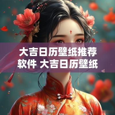 大吉日历壁纸推荐软件 大吉日历壁纸推荐高清