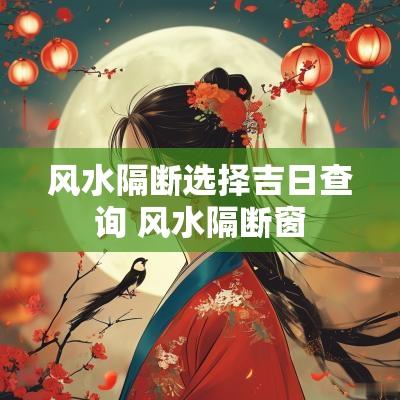 风水隔断选择吉日查询 风水隔断窗