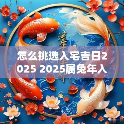 怎么挑选入宅吉日2025 2025属蛇年入宅吉日