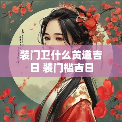装门卫什么黄道吉日 装门槛吉日