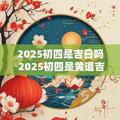 2025初四是吉日吗 2025初四是黄道吉日吗