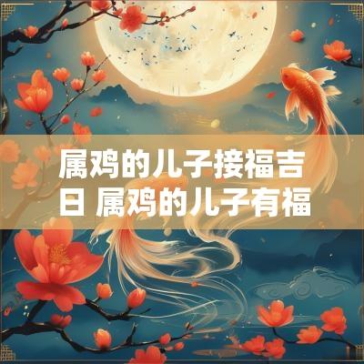 属鸡的儿子接福吉日 属鸡的儿子有福吗
