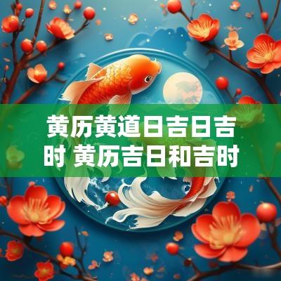 黄历黄道日吉日吉时 黄历吉日和吉时相冲