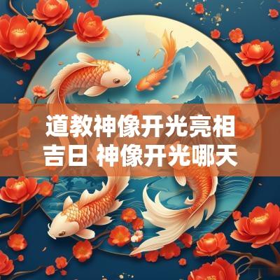 道教神像开光亮相吉日 神像开光哪天最吉利