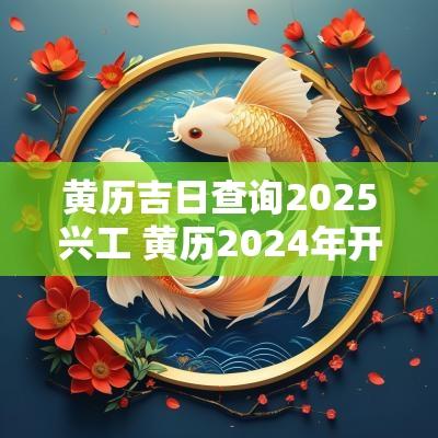 黄历吉日查询2025兴工 黄历2025年开工黄道吉日查询