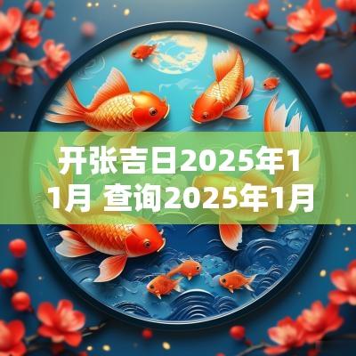 开张吉日2025年11月 查询2025年1月开张吉日吉时
