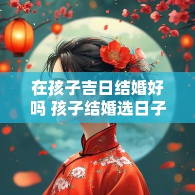 在孩子吉日结婚好吗 孩子结婚选日子禁忌
