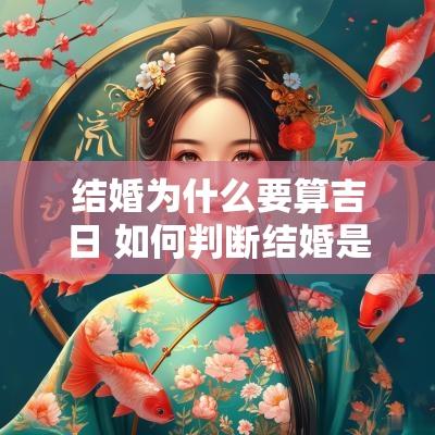结婚为什么要算吉日 如何判断结婚是否吉日
