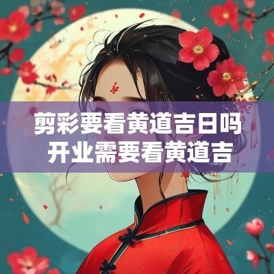 剪彩要看黄道吉日吗 开业需要看黄道吉日吗