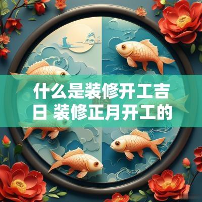 什么是装修开工吉日 装修正月开工的吉日