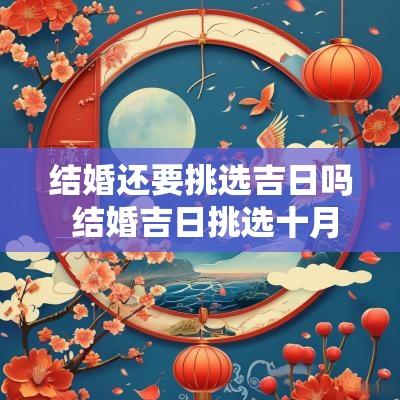 结婚还要挑选吉日吗 结婚吉日挑选十月