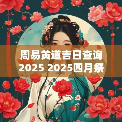 周易黄道吉日查询2025 2025四月祭祀黄道吉日