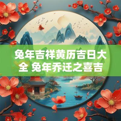蛇年吉祥黄历吉日大全 蛇年乔迁之喜吉日查询